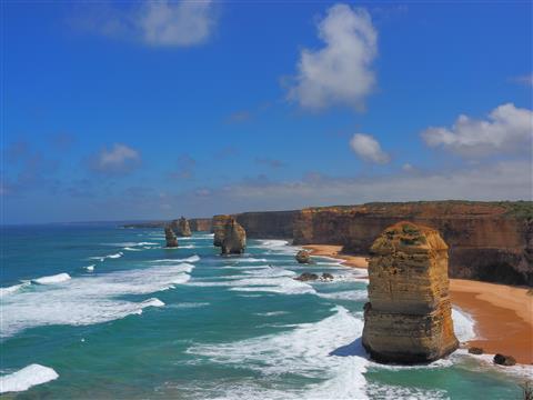 世界で最も美しい海岸線グレートオーシャンロード/ﾒﾙﾎﾞﾙﾝ近郊